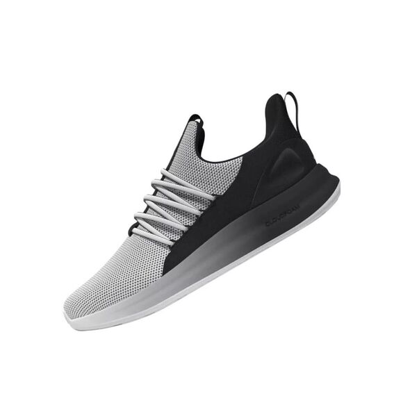 Size 9.5 Wide Mens Adidas Lite Racer Adapt 7.0 Black White Shoes IE6336 NEW - Picture 15 of 16